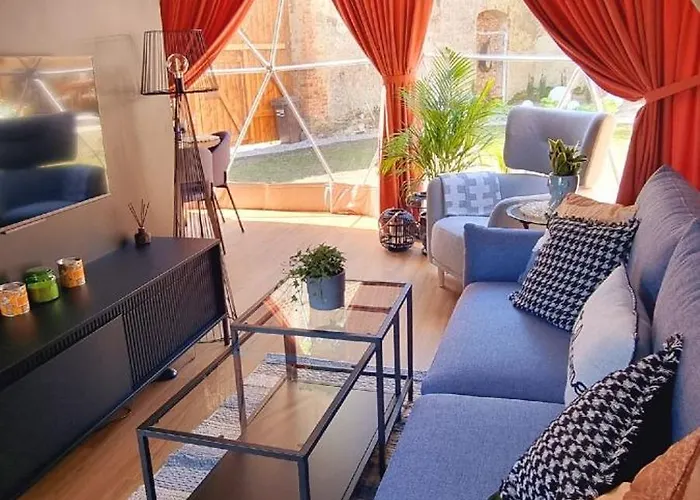 Luksusowy namiot Glamping Tajemniczy Ogród Strzelin